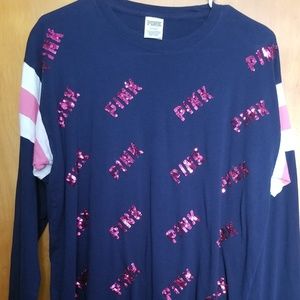 Pink Bling Long sleeve